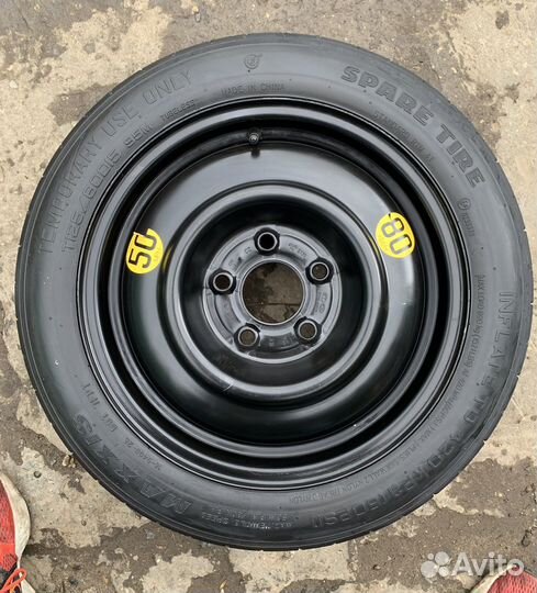 Kia-Hyundai Запасное колесо докатка R15 5*114