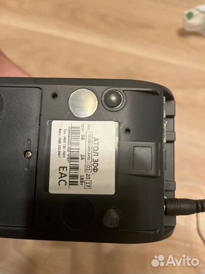 Чековый приниер Атол 30Ф