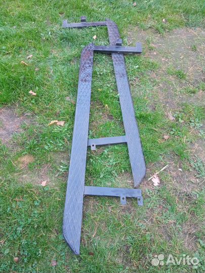 Защита порогов niva chevrolet