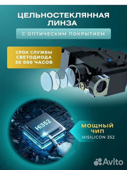 Проектор фильмов домашний кинотеатр Wi-Fi Full HD