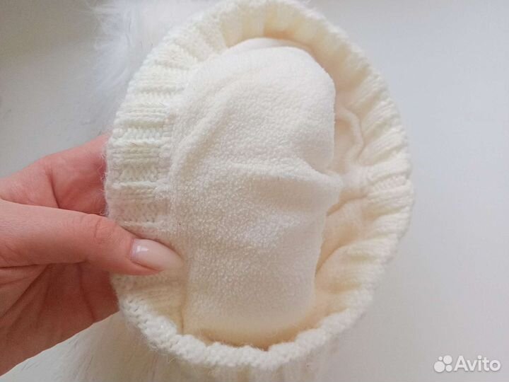 Шапка детская для девочки зимняя