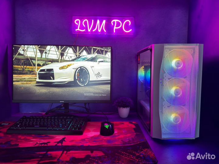 Мощный игровой компьютер RTX 3060 ti + i5 12400f