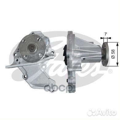 Насос водяной ford focus 1/2