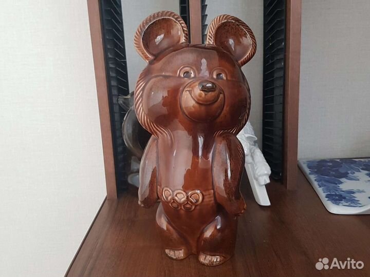 Олимпийский мишка.Конаково.ссср