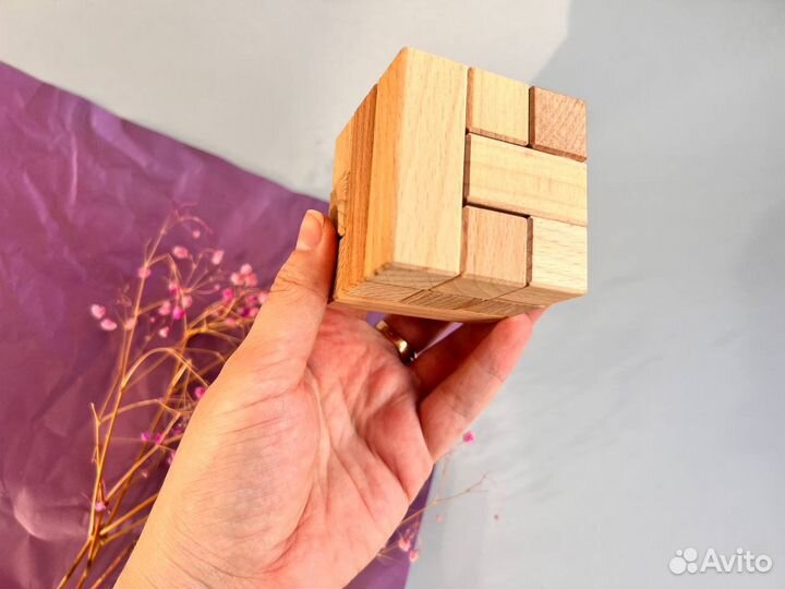 Кубик рубик деревянный Головоломка