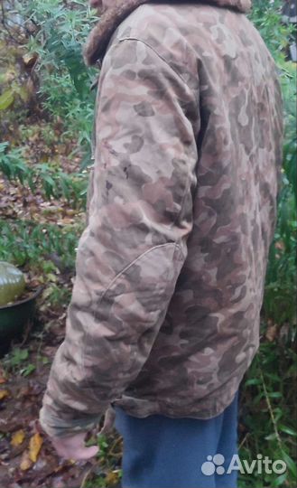 Куртка камуфляжная осенне зимняя цвет дубок 48 М
