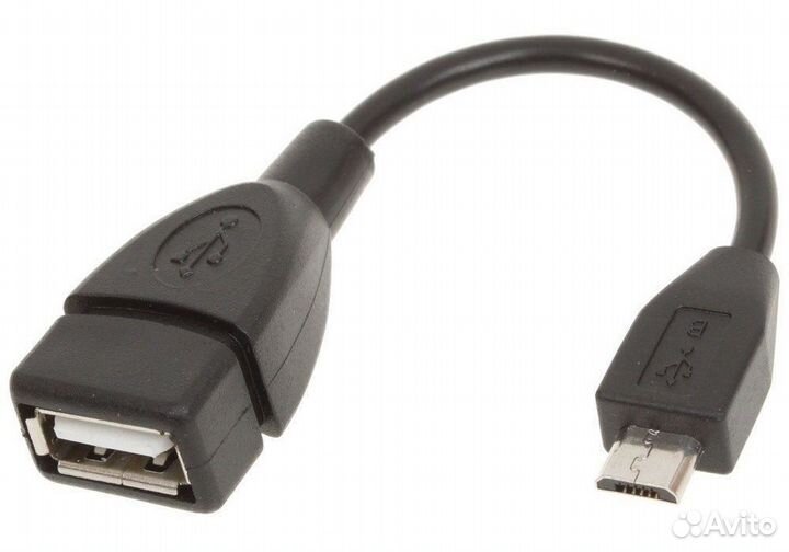 Кабель OTG microUSB-USB