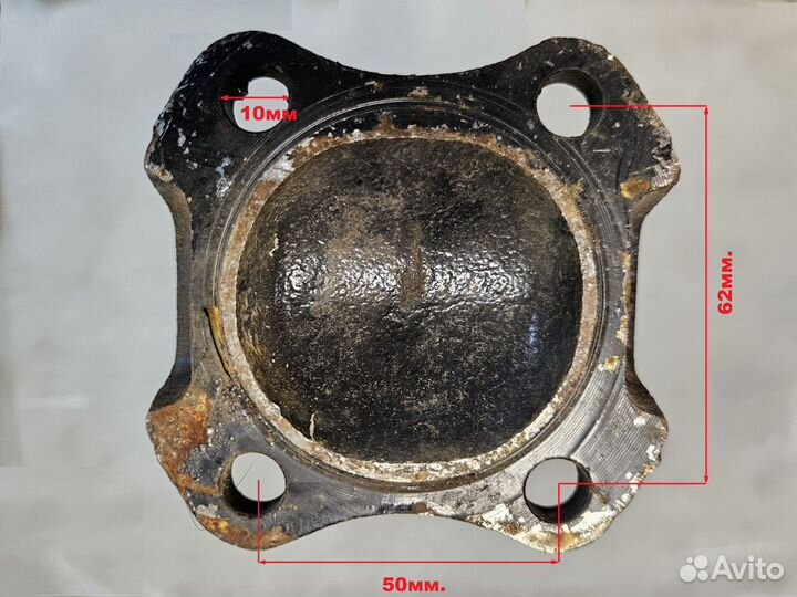 Фланец-переходник карданного вала с Газоновского ф