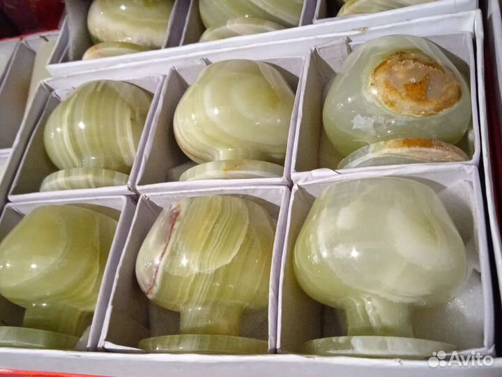 Ваза для цветов из натуральных камней