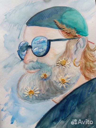 Портрет, рисунок по фото, арт на заказ,иллюстрация