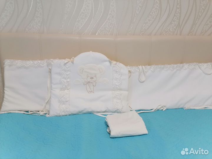 Бортики в детскую кроватку