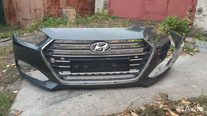 Бампер передний hyundai i 40