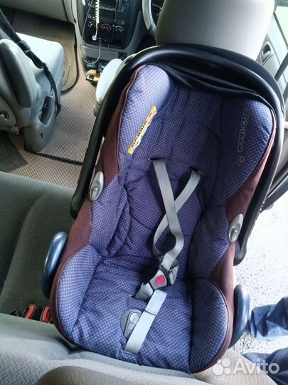 Детское автокресло maxi cosi с базой