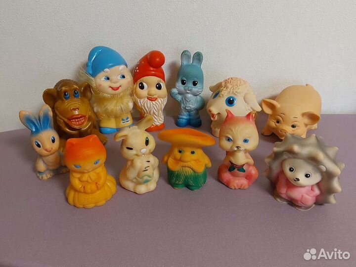 Игрушки резиновые СССР