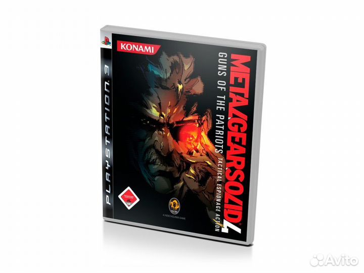 Metal Gear Solid 4 витринный образец, английский