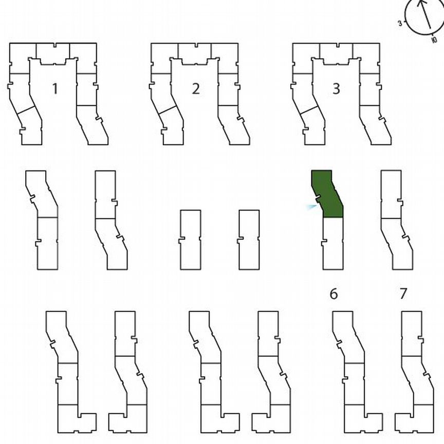 1-к. квартира, 26,5 м², 3/3 эт.