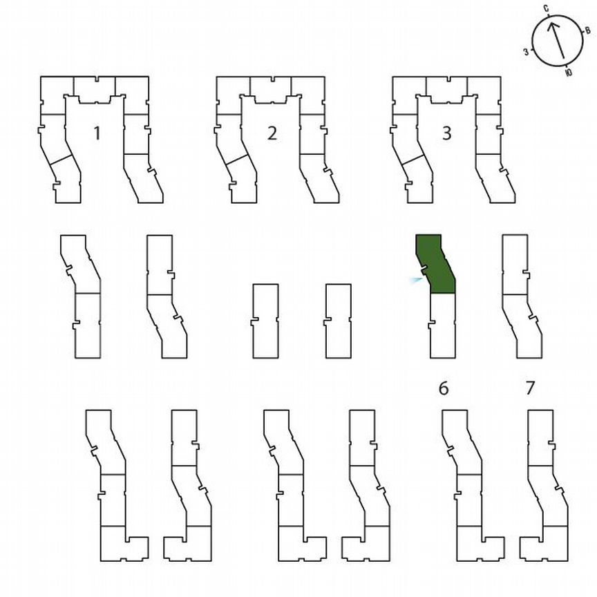 1-к. квартира, 26,5 м², 3/3 эт.