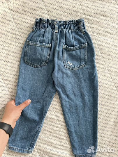 Джинсы zara 104 для девочки