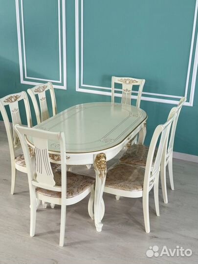 Стол и стулья от производителя. В наличии