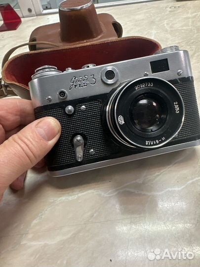 Плёночный фотоаппарат фэд 3