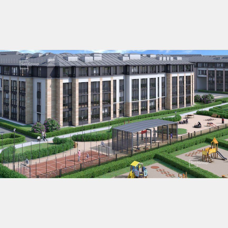 2-к. квартира, 55 м², 2/4 эт.