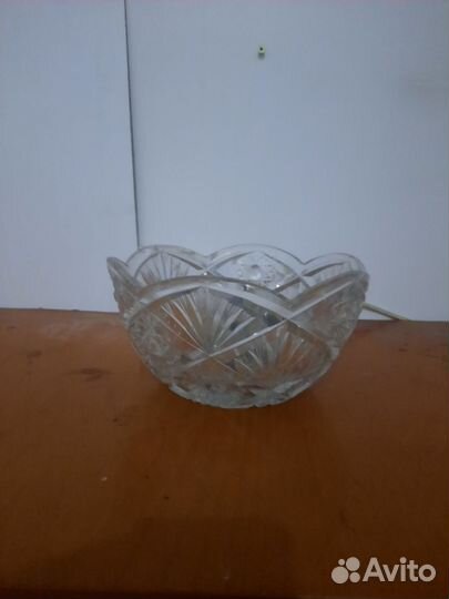Ваза хрустальная СССР большая