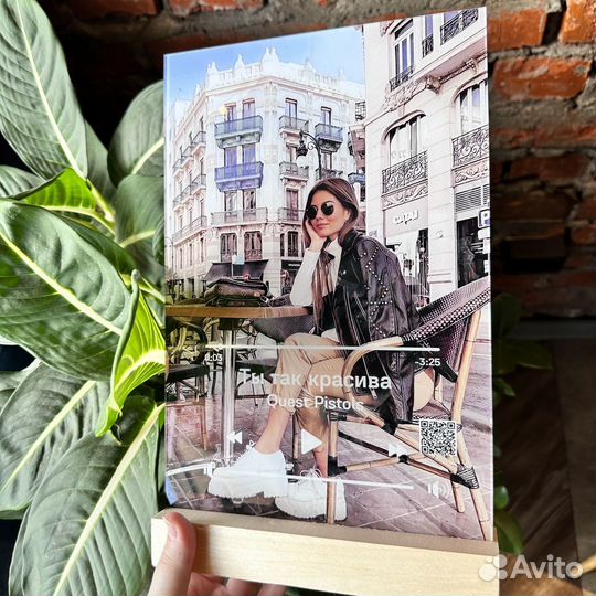 Витраж с вашим фото