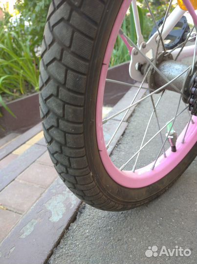 Детский велосипед для девочки 16
