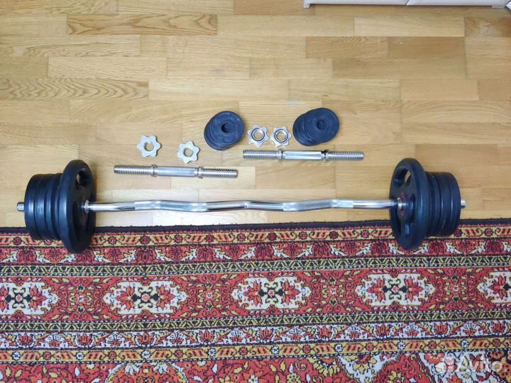 Штанга и гантели Domyos (28 mm)