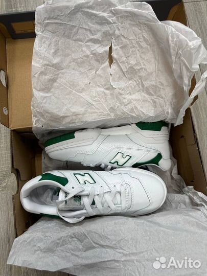 New Balance 550 White Green Cream