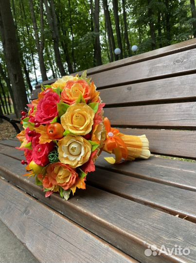 Букет из конфет на 1 сентября