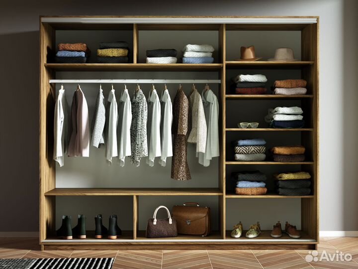 Шкаф купе Трио Медиум