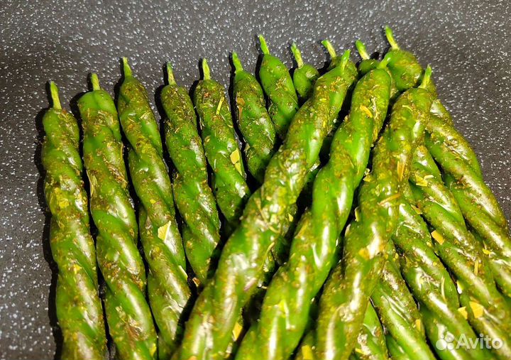 Денежная свеча скрутка, восковые свечи