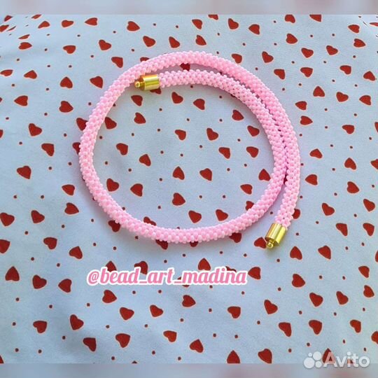 Чокер из бисера