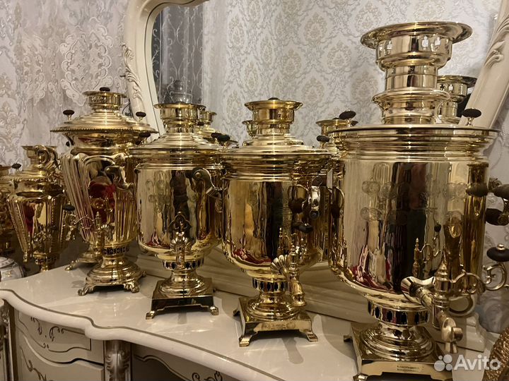 Самовары с медалями царские