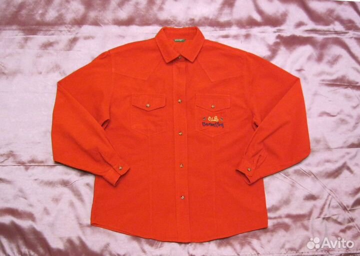 Рубашка вельвет про-во Италия 