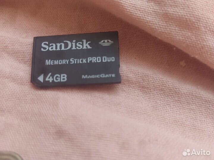 Флешка memory stick pro duo 4 gb