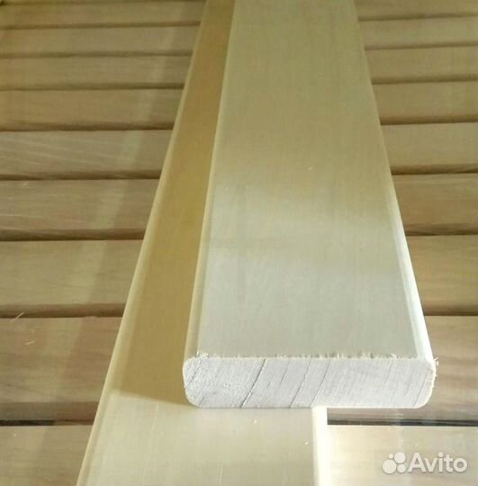 Полок осина сорт В 25*85 3,0м без посредников
