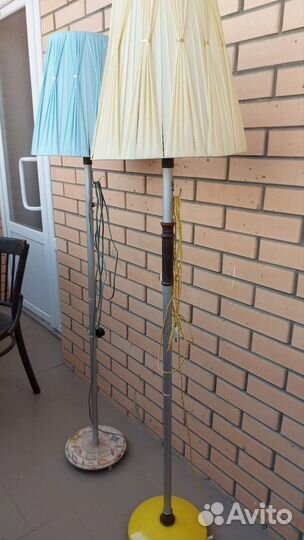 Мебель СССР, торшеры, стулья, Зеркало