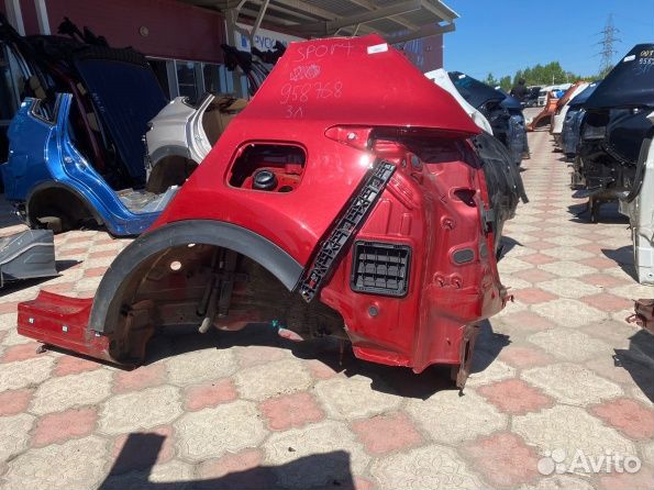 Задняя левая четверть Киа Спортейдж 4