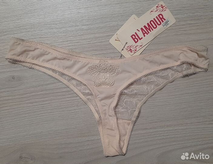 Кружевные стринги XXL 46-48