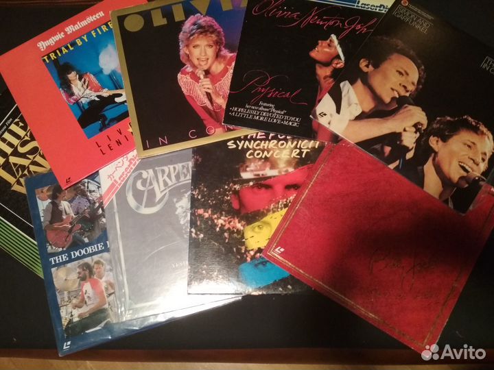 Лазерные диски с музыкой LaserDisc ntsc Japan 10шт