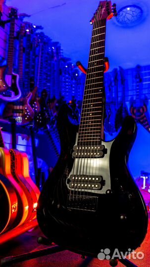 8 String Guitar VGlorify Black