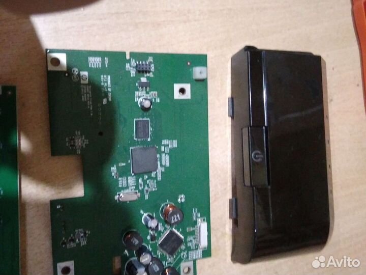 Плата от принтера hp и кнопки от принтера hp