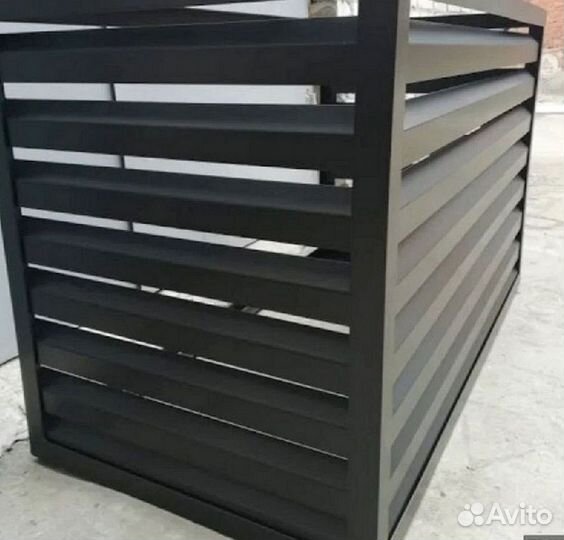 Корзина для блока кондиционера на фасад