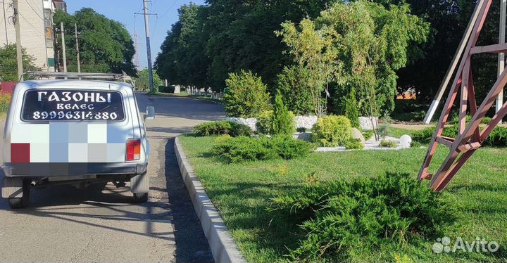 Покос травы Газон Обработка от сорняков