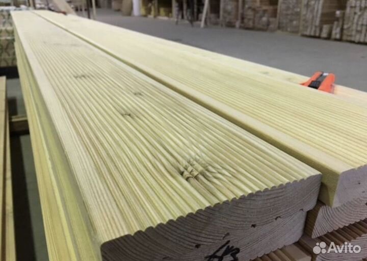 Террасная доска Вельвет 27*142*3000 сорт ав