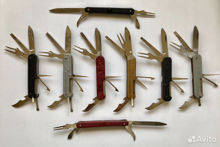 Перочинные ножи ссср, лот 3
