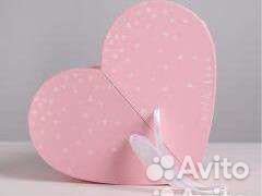 Коробки раздвижные сердце и круглые изготовление