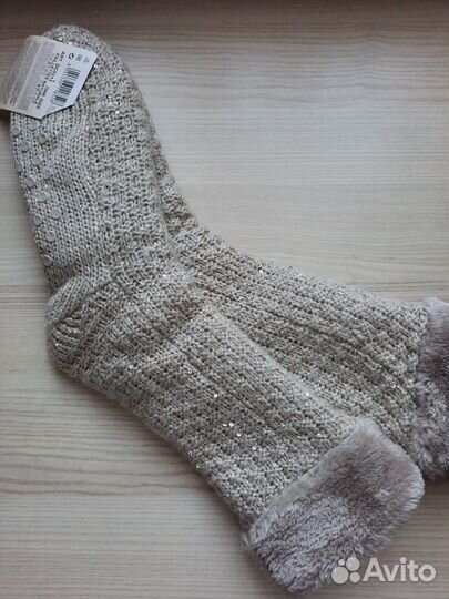 Носочки-тапочки домашние